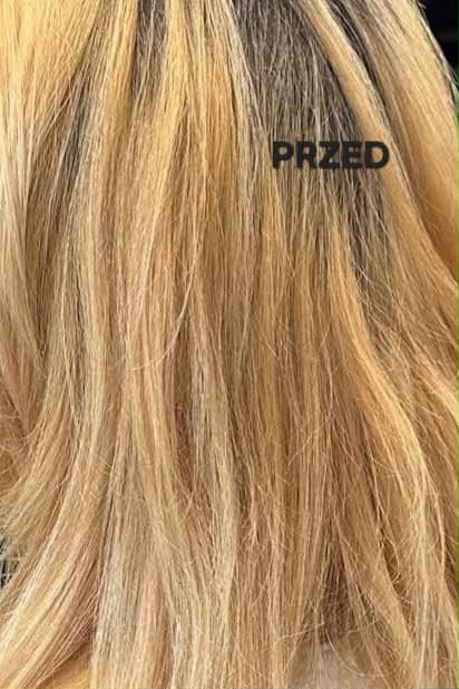 test hairglow by keratin moment i clear 200 Aneta przed