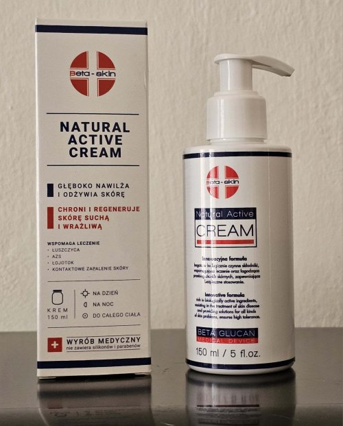 Recenzja Natural Active Cream Beta-Skin.