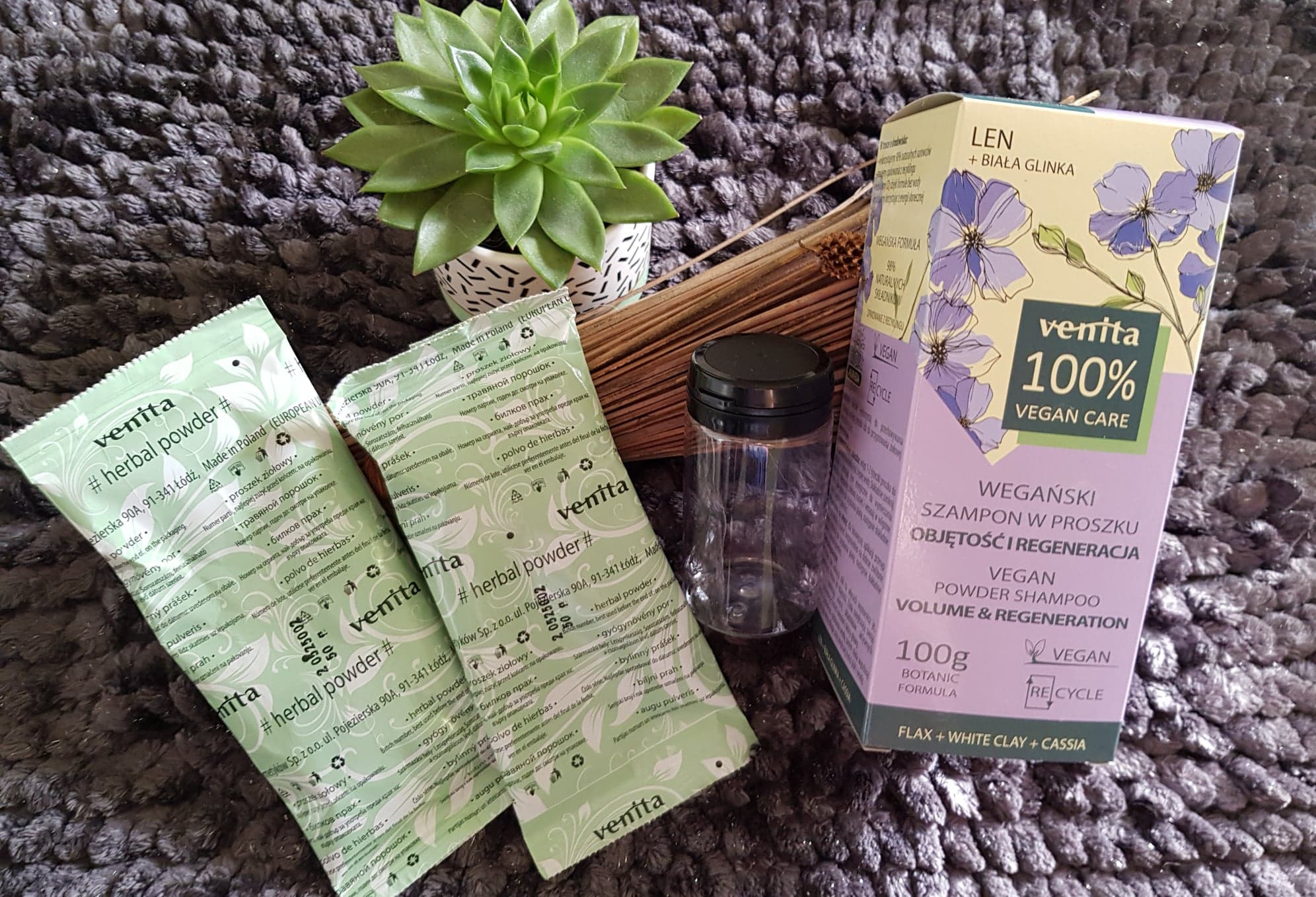 SZAMPON ZIOŁOWY W PROSZKU VENITA 2